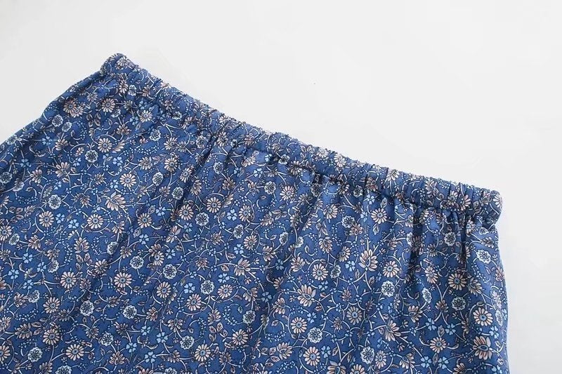 Boho Long flower fringe skirt, two colour options