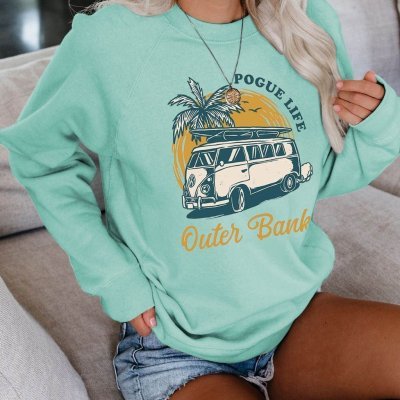 Camper Crew Neck Sweater