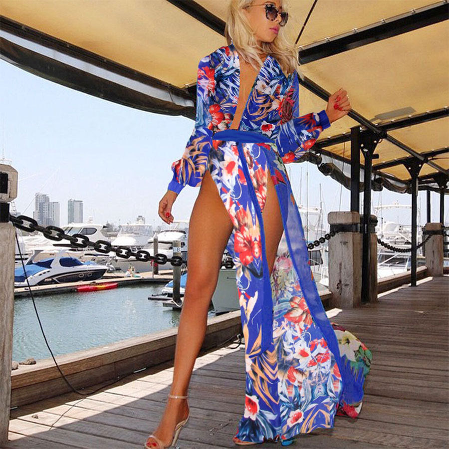 Xena colourful beach dress