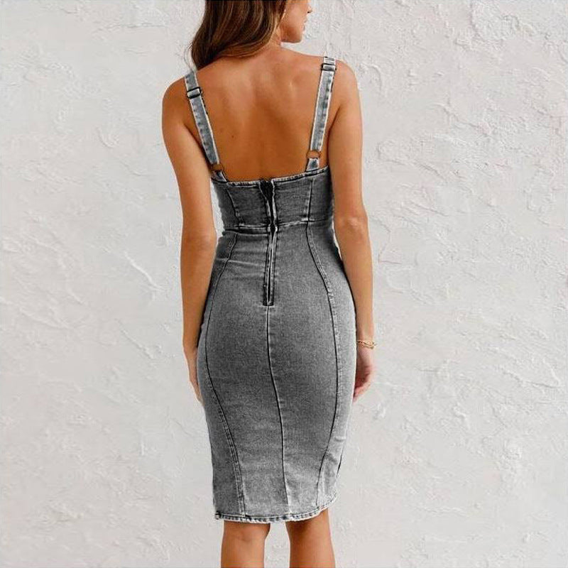 FeeFee Denim Dress